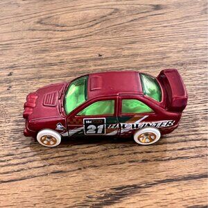 Hot Wheels Ford Escort HW Winter #21 Red Die-Cast Toy Car